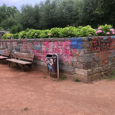 Vandalismus im Botanischen Garten