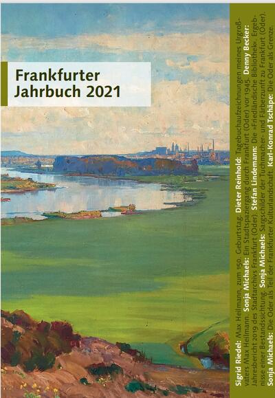 Bild vergrößern: Cover des Frankfurter Jahrbuches 2021