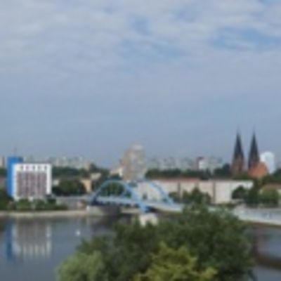 Blick nach Frankfurt (Oder)