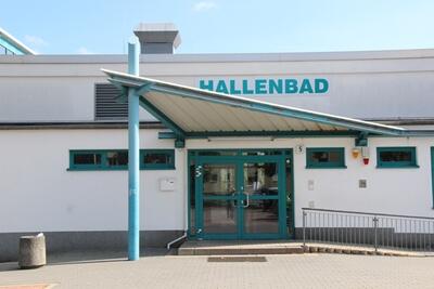 Hallenbad Eingang