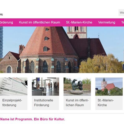 Neue Website des Kulturbüros