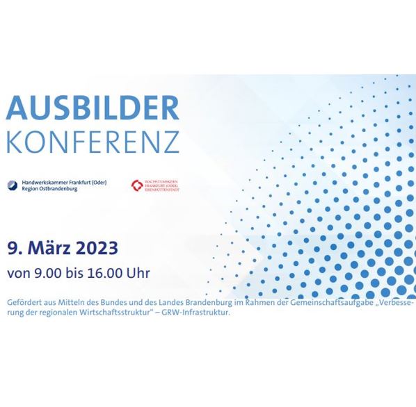 Ausbildungskonferenz 2023 in Frankfurt (Oder)