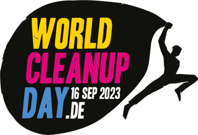 Bild vergrößern: Logo des World Cleanup Day 2023
