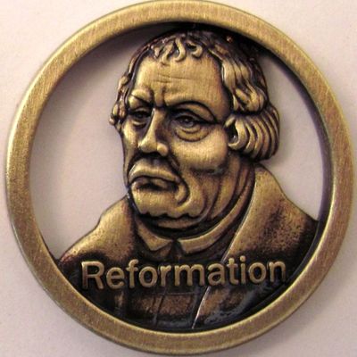Einkaufswagen-Chip Martin Luther Reformation