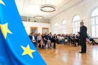 Bild vergr&ouml;&szlig;ern: Eröffnung Europatag / Otwarcie Dnia Europy