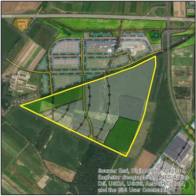 Bild vergr&ouml;&szlig;ern: Vorschaubild Industriegebiet an der A12