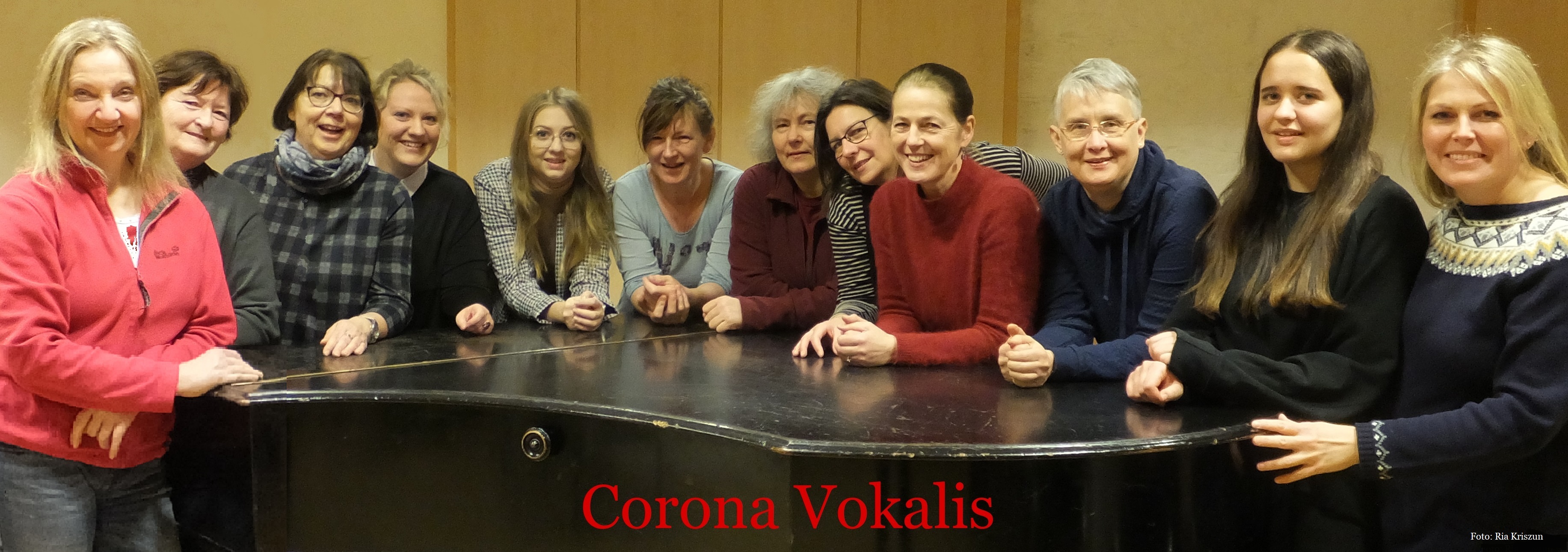 Bild vergr&ouml;&szlig;ern: Mitglieder des Chores Corona Vokalis der Musikschule