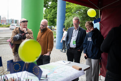 Bild vergr&ouml;&szlig;ern: Befragung Picknick 09.05.2026